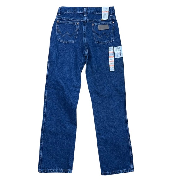 Wrangler Boy’s Dark Wash Original Fit Cowboy Cut Jeans - Picture 7 of 7